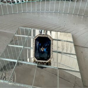 Swarovski Tarrot card ring RARE